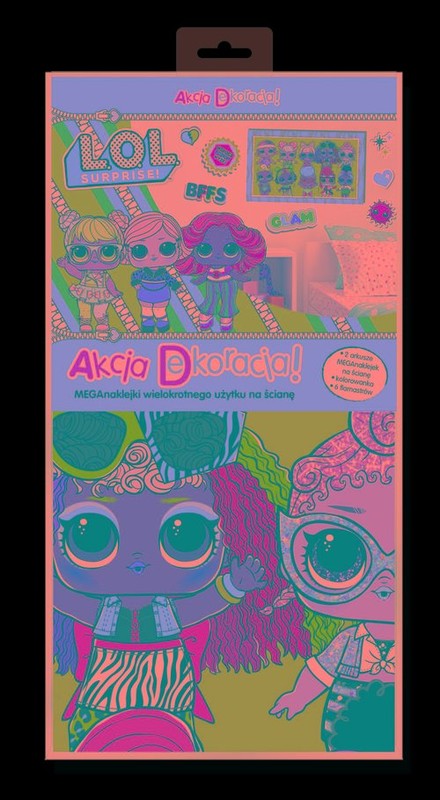 okładka L.O.L. Surprise. Akcja Dekoracja książka