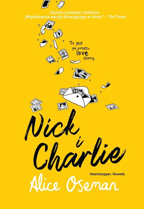 okładka Nick i Charlie Heartstopper. Nowela książka | Alice Oseman