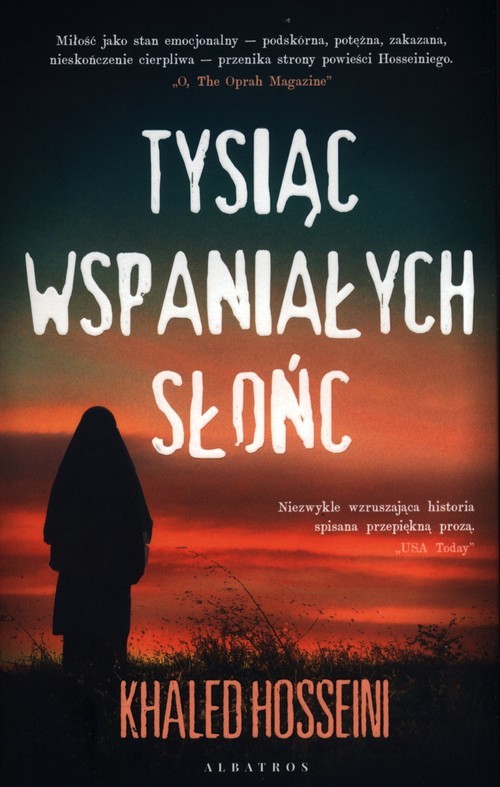 okładka Tysiąc wspaniałych słońc książka | Khaled Hosseini