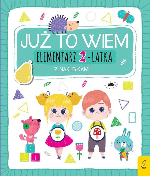 okładka Już to wiem Elementarz 2-latka z naklejkami książka