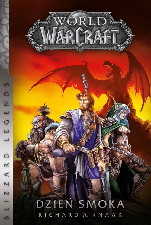 okładka World of Warcraft Dzień smoka książka | Knaak RichardA.