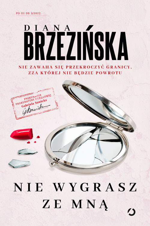 okładka Nie wygrasz ze mną książka | Diana Brzezińska