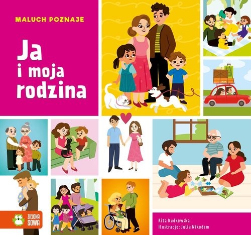 okładka Maluch poznaje. Ja i moja rodzina książka | Rita Dudkowska