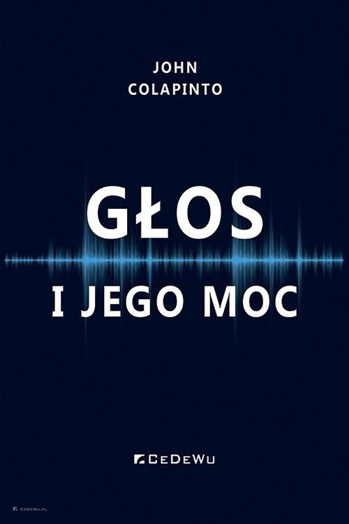 okładka Głos i jego moc książka | Colapinto John