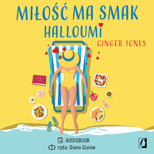 okładka Miłość ma smak halloumi audiobook | MP3 | Ginger Jones
