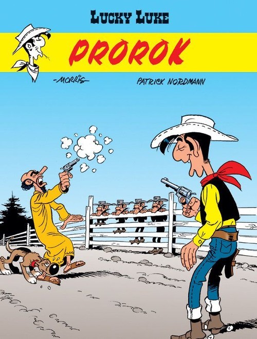 okładka Lucky Luke Tom 68 Prorok książka | Patrick Nordmann