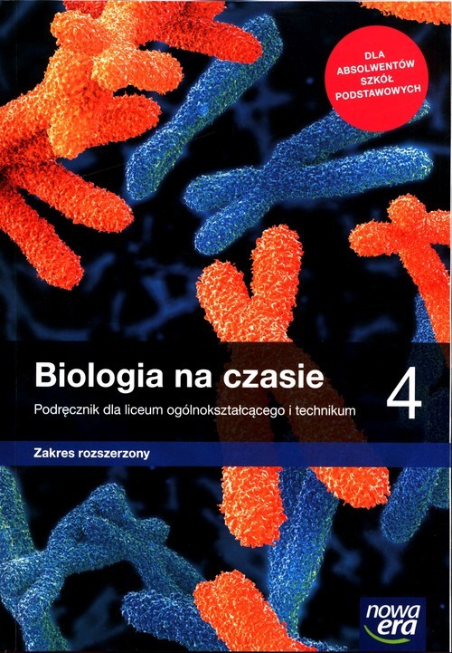 okładka Biologia na czasie 4 Podręcznik Zakres rozszerzony Szkoła ponadpodstawowa książka | Franciszek Dubert, Marek Jurgowiak, Zamachowski Władysław