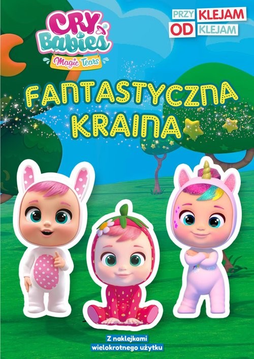 okładka Cry Babies Przyklejam Odklejam Fantastyczna kraina książka