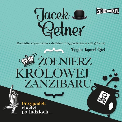 okładka Żołnierz królowej Zanzibaru audiobook | MP3 | Jacek Getner