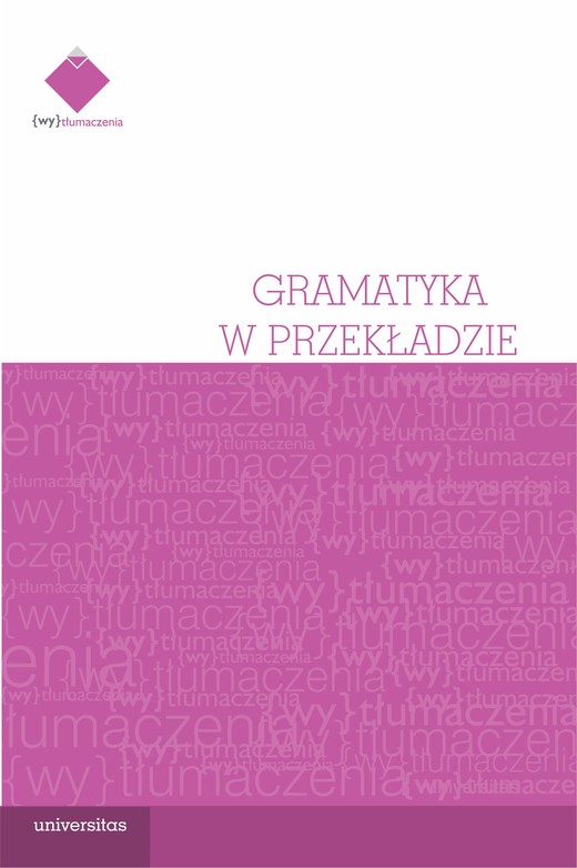 okładka Gramatyka w przekładzie ebook | epub, mobi, pdf | Łukasz Wiraszka