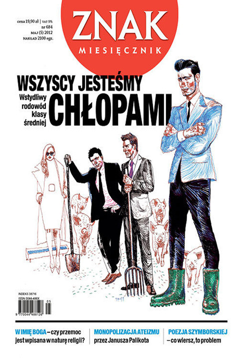 okładka Miesięcznik ZNAK nr 684 (5/2012) ebook | epub, mobi | Opracowania Zbiorowe