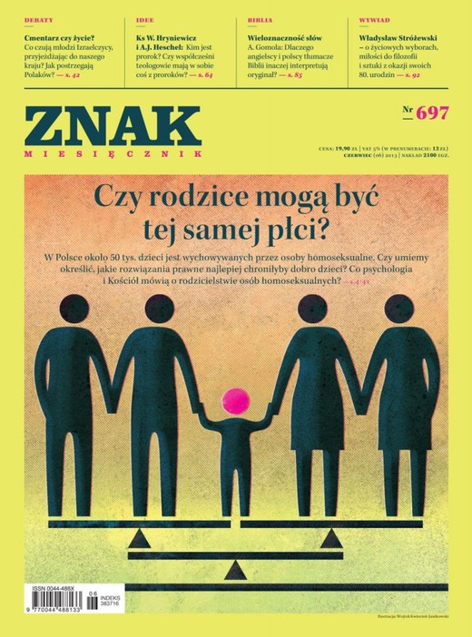 okładka Miesięcznik ZNAK nr 697 (6/2013) ebook | epub, mobi | Opracowania Zbiorowe