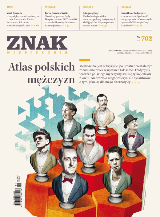 okładka Miesięcznik ZNAK nr 702 (11/2013) ebook | epub, mobi | Opracowania Zbiorowe