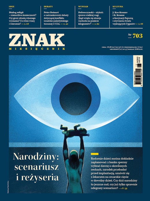 okładka Miesięcznik ZNAK nr 703 (12/2013) ebook | epub, mobi | Opracowania Zbiorowe