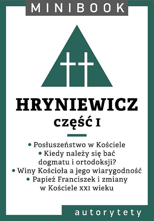 okładka Hryniewicz [teolog]. Minibook ebook | epub, mobi | Wacław Hryniewicz OMI