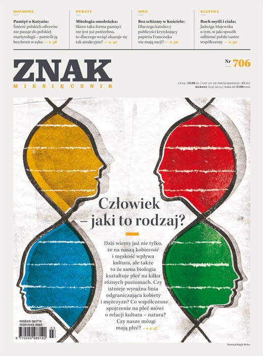 okładka Miesięcznik ZNAK nr 706 (3/2014) ebook | epub, mobi | Opracowania Zbiorowe
