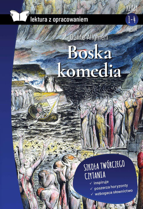 okładka Boska komedia. Lektura z opracowaniem książka | Dante Alighieri