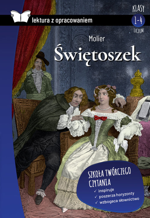 okładka Świętoszek. Lektura z opracowaniem książka | Molier (Molière)