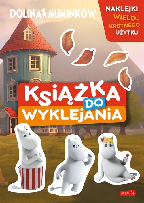 okładka Dolina Muminków Książka do wyklejania książka | Marta Stochmiałek