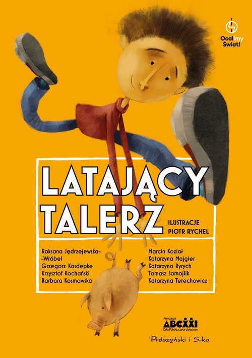 okładka Latający talerz książka
