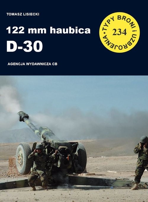 okładka 122 mm haubica D-30 książka | Tomasz Lisiecki