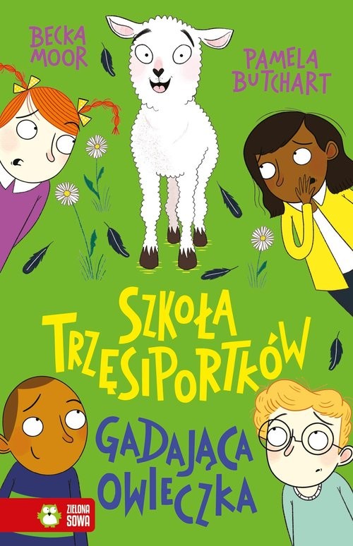 okładka Szkoła trzęsiportków Gadająca owieczka książka | Pamela Butchart