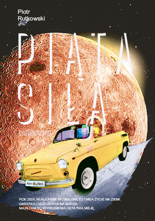 okładka Piąta siła Cyberapostoł książka | Piotr Rutkowski