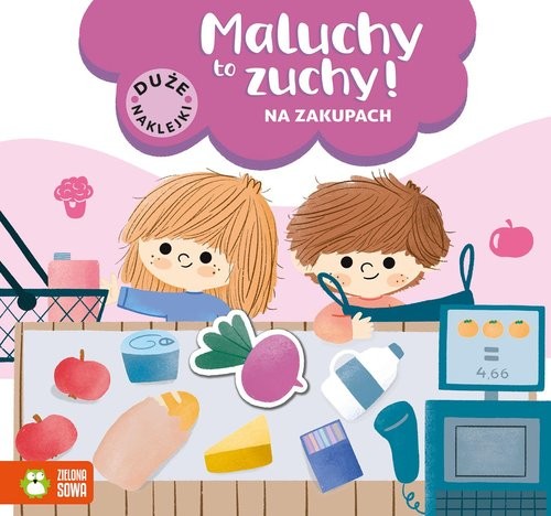 okładka Maluchy to zuchy. Na zakupach książka