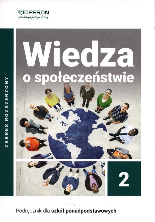 okładka Wiedza o społeczeństwie 2 Podręcznik Zakres rozszerzony Liceum i technikum książka | Artur Derdziak