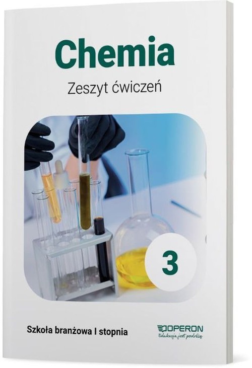 okładka Chemia 3 Zeszyt ćwiczeń Szkoła branżowa I stopnia książka | Maria Barbara Szczepaniak