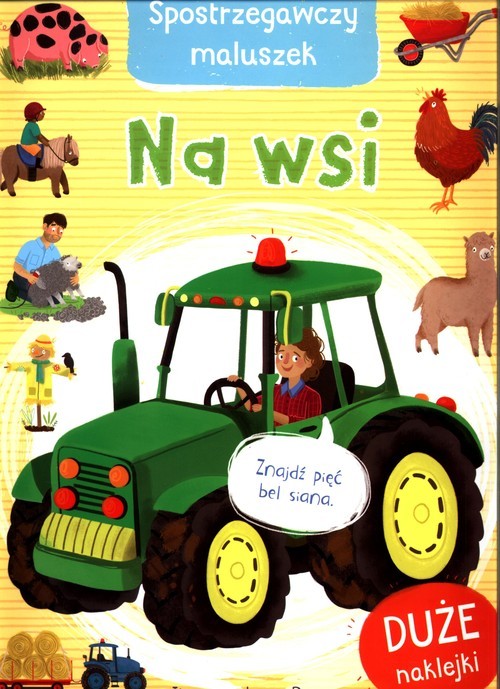 okładka Spostrzegawczy maluszek Na wsi książka