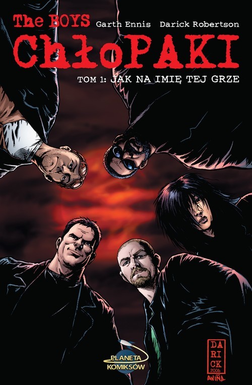 okładka Chłopaki Tom 1 Jak na imię tej grze książka | Garth Ennis
