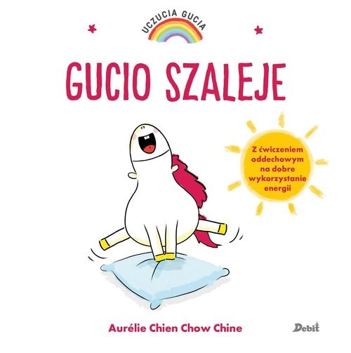 okładka Uczucia Gucia Gucio szaleje książka | Aurelie Chien