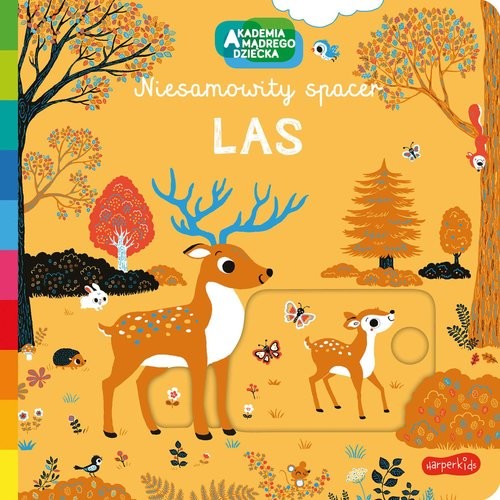 okładka Las Akademia mądrego dziecka Niesamowity spacer książka | Nathalie Choux