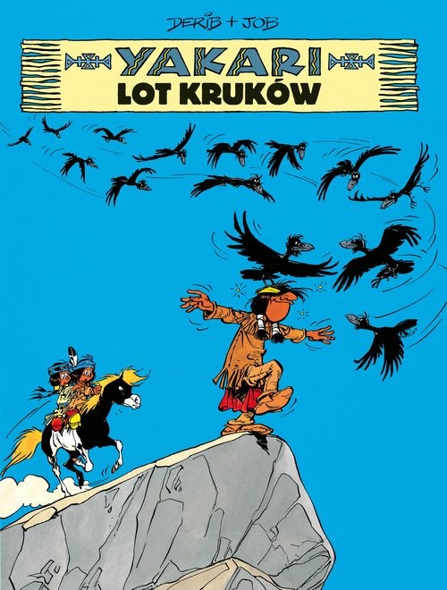 okładka Yakari Lot kruków Tom 14 książka