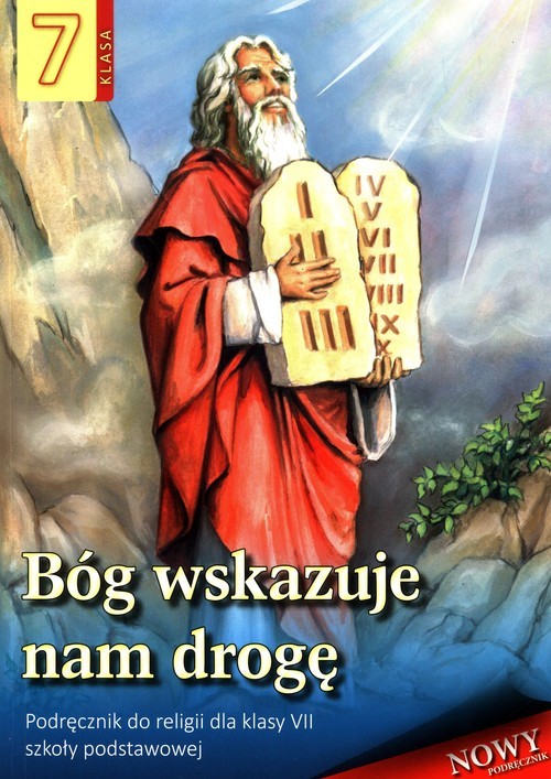 okładka Bóg wskazuje nam drogę Religia 7 Podręcznik Szkoła podstawowa książka
