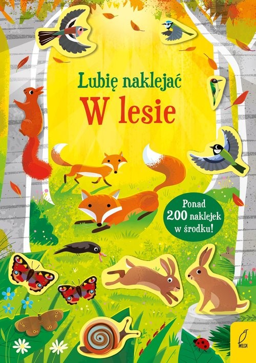 okładka Lubię naklejać W lesie książka | Caroline Young
