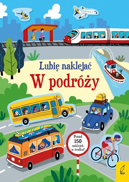 okładka Lubię naklejać W podróży książka | Hannah Watson