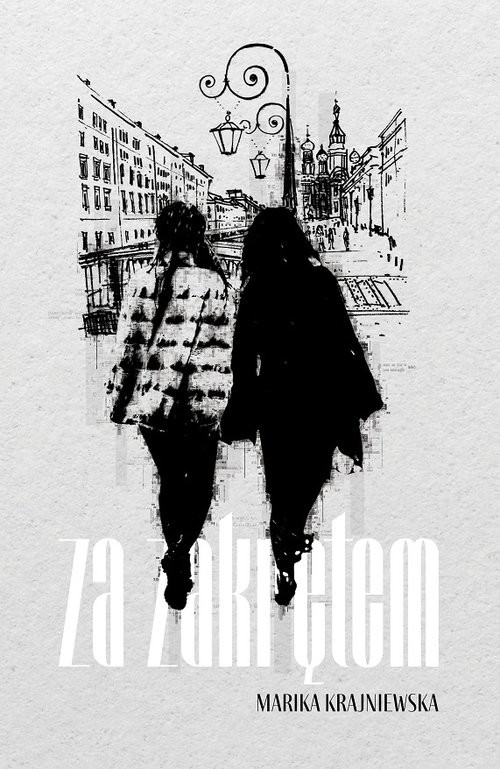 okładka Za zakrętem książka | Marika Krajniewska