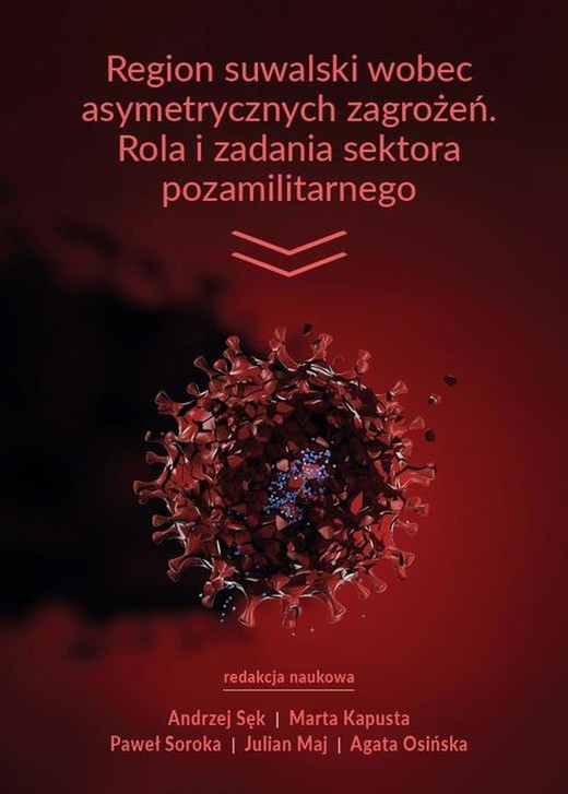okładka Region suwalski wobec asymetrycznych zagrożeń. Rola i zadania sektora pozamilitarnego. Zarys problemu ebook | pdf | Paweł Soroka, Andrzej Sęk, Julian Maj, Marta Kapusta, Agata Osińska