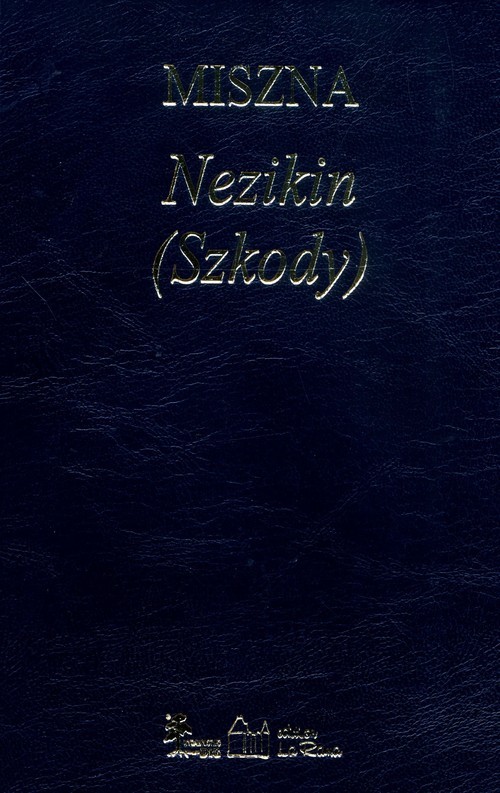 okładka Miszna Nezikin (Szkody) książka