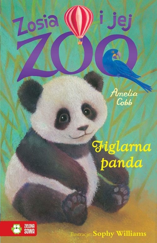 okładka Zosia i jej zoo Figlarna panda książka | Amelia Cobb