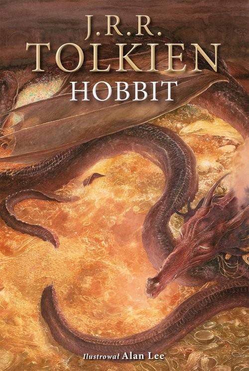 okładka Hobbit Wersja ilustrowana książka | J.R.R. Tolkien