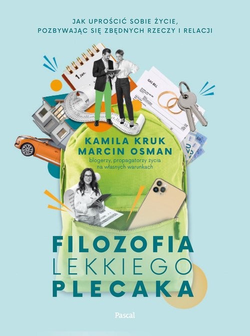 okładka Filozofia lekkiego plecaka książka | Kamila Kruk, Marcin Osman