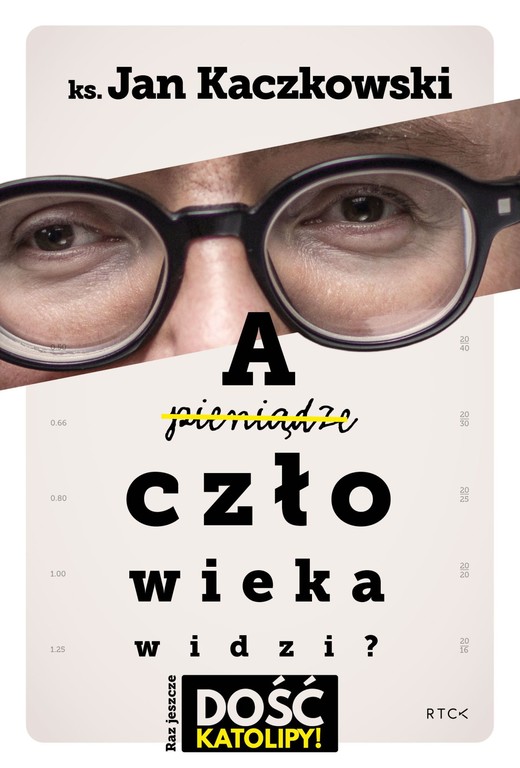 okładka A człowieka widzi? książka | Ks Jan Kaczkowski