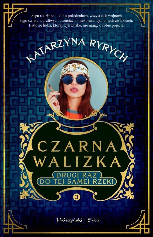 okładka Czarna walizka. Drugi raz do tej samej rzeki książka | Katarzyna Ryrych