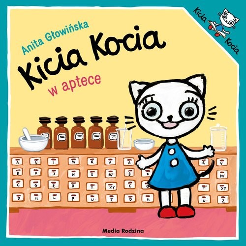 okładka Kicia Kocia w aptece książka | Anita Głowińska