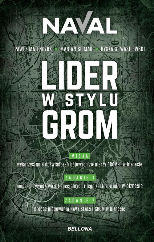 okładka Lider w stylu GROM książka | null null, Ślimak Marian, Wasilewski Ryszard