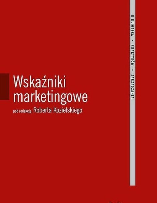 okładka Wskaźniki marketingowe książka