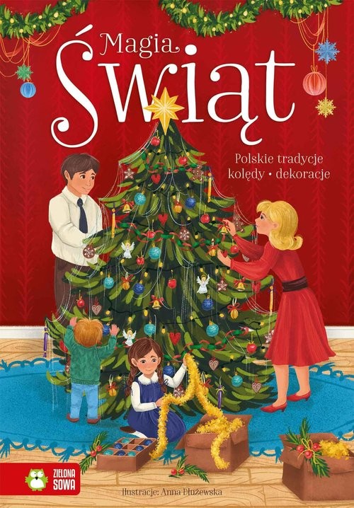 okładka Magia Świąt Polskie tradycje kolędy dekoracje książka